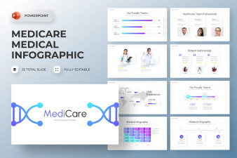 Medical Technology Infographic PowerPoint Template